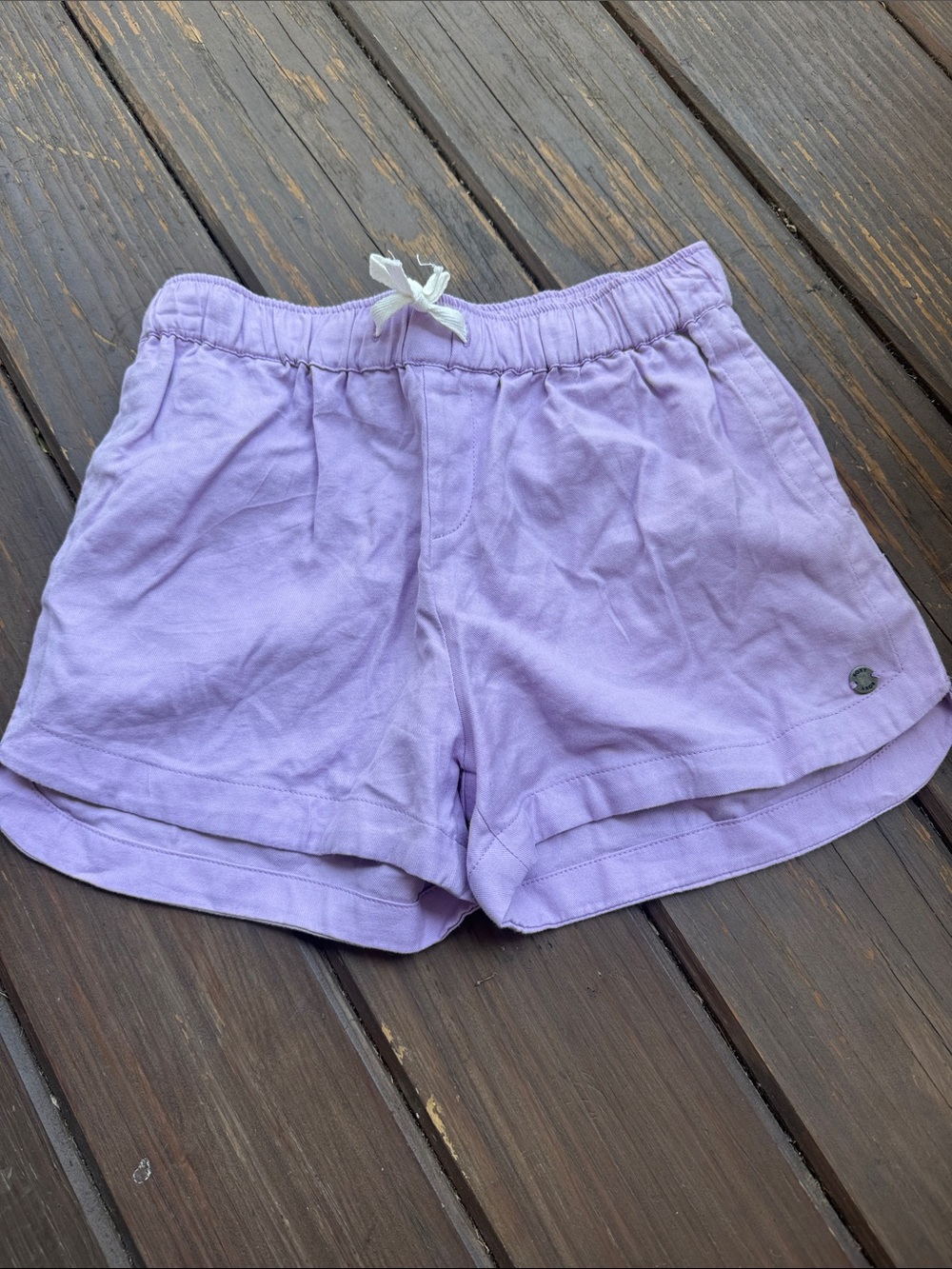Roxy Lilac Athletic Drawstring Shorts